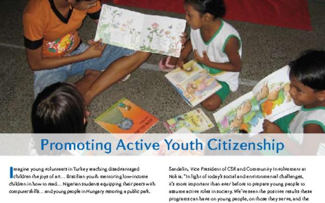 FieldNotes: Promoting Active Youth Citizenship Cover