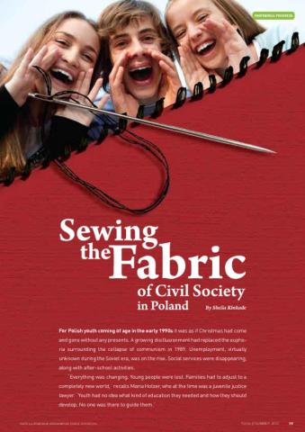 YOUth No. 4, Partners in Progress: Sewing the Fabric of Civil Society in Poland Cover