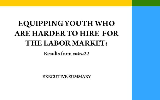 Learning Series #8: Equipping Youth Who Are Harder to Hire for the Labor Market Cover